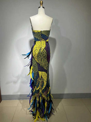 Long dress Agathe